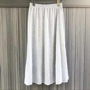 Gray Jersey Skirt
